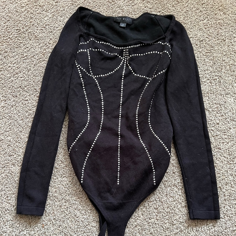 Sweater bodysuit